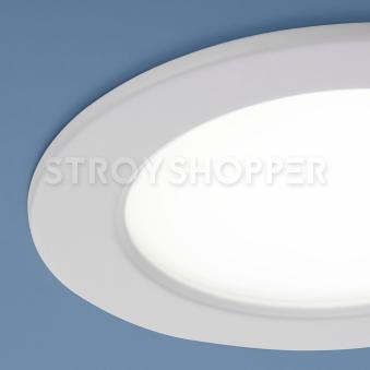 Встраиваемый точечный светодиодный светильник 9911 LED 6W WH белый