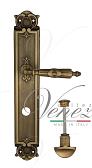 Дверная ручка Venezia на планке PL97 мод. Anneta (мат. бронза) сантехническая